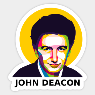 Deaky Pop Art Sticker